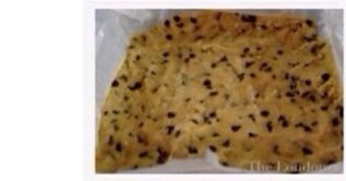 • Spread the cookie mixture out along the tray and cook for required time according to the time on your cookie mixture box