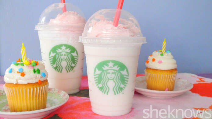 BIRTHDAY CAKE FRAPP
omg this is just a celebration in your mouth ok. Make sure to thank me if I just made your bday x50 the swagalicious 