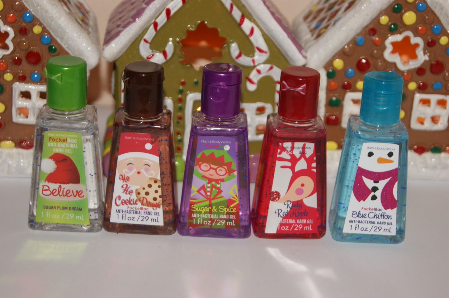 get a Christmas hand sanitizer and put it in the glove