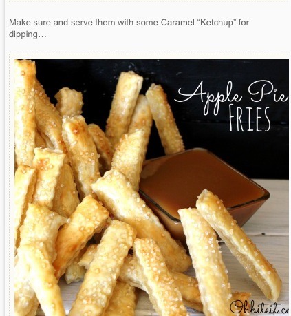 Apple Pie Fries Recipe 😜
