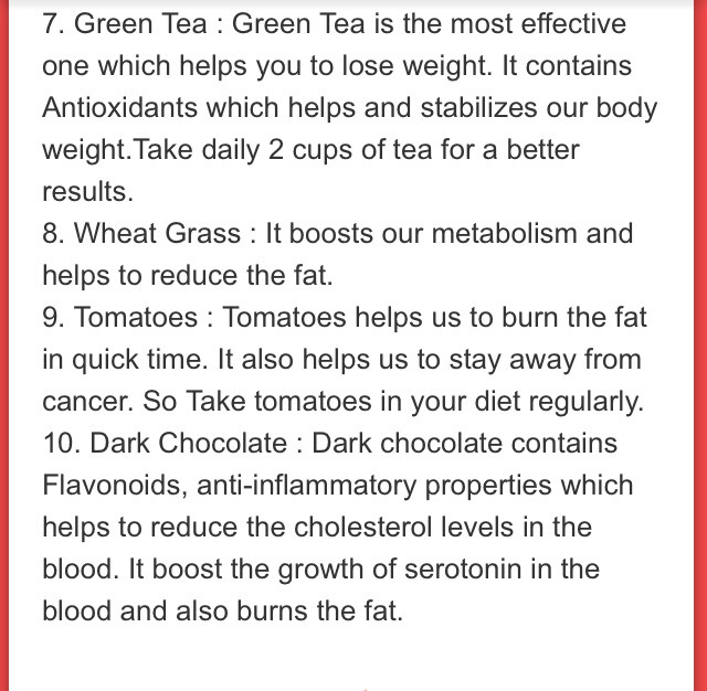 10 Foods That Burn Fat❗️