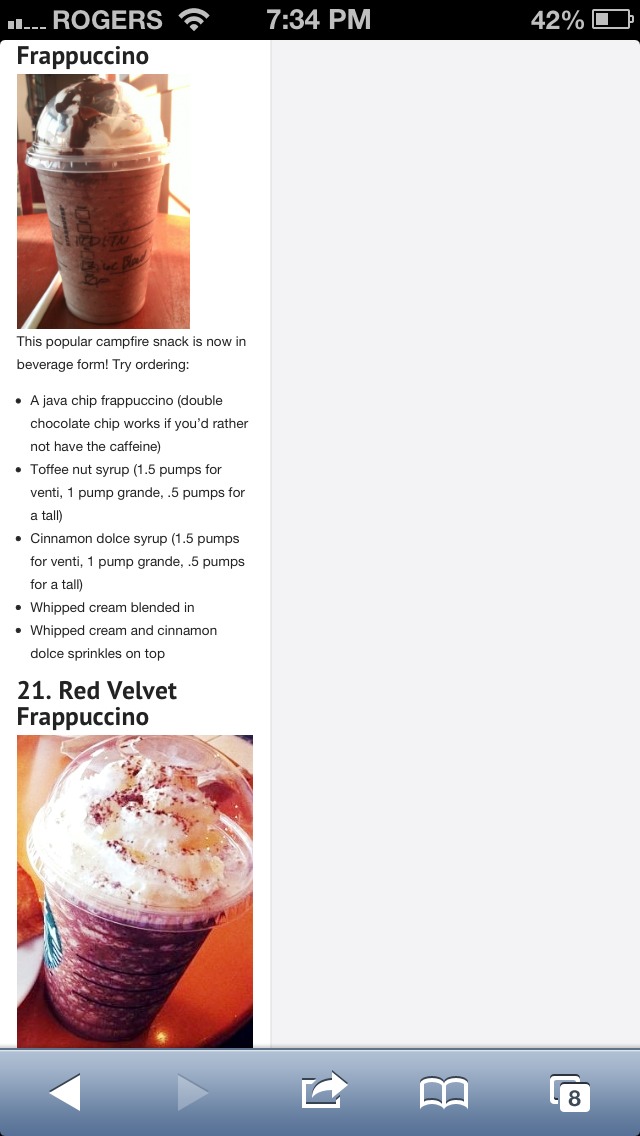 STARBUCKS DRINKS YOU DIDN'T KNOW YOU COULD ORDER!!!! 