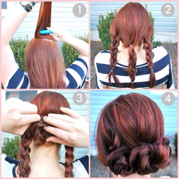 15 simple cute hair tutorials! ππΌππΌ