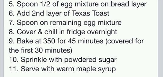 French Toast Casserole