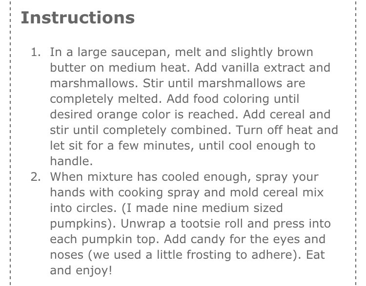 Easy Pumpkin Crispy Treat!!! 🎃🍃🍂