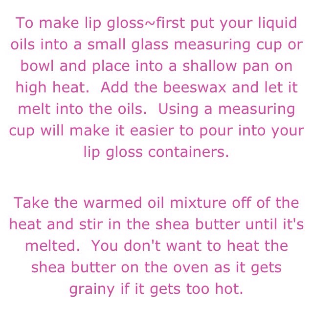 DIY PEPPERMINT MOCHA LIP GLOSS 💋