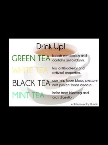 Drink tea! Especially green tea