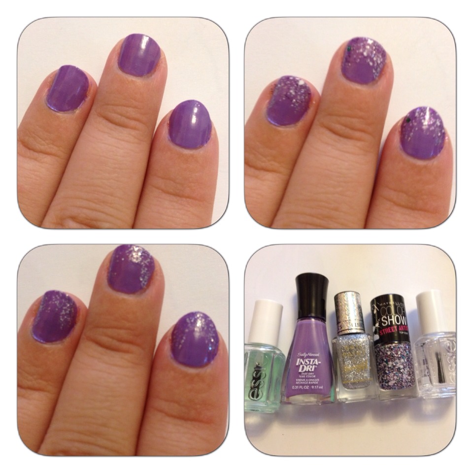 Easy Glitter Gradient Tutorial