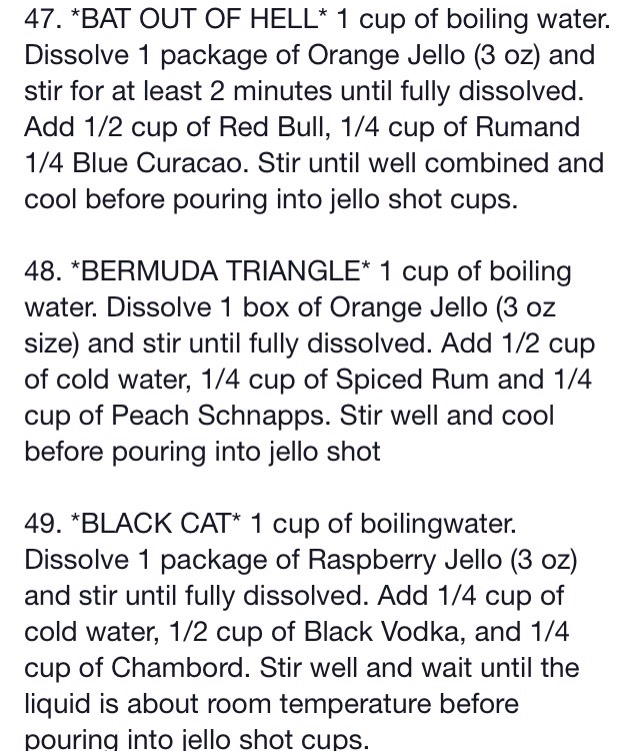 70 Jello Shot Recipes 🍸🍹