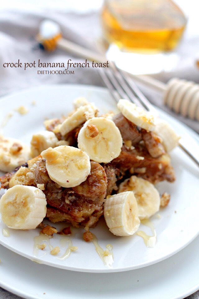 Crockpot Banana French Toast