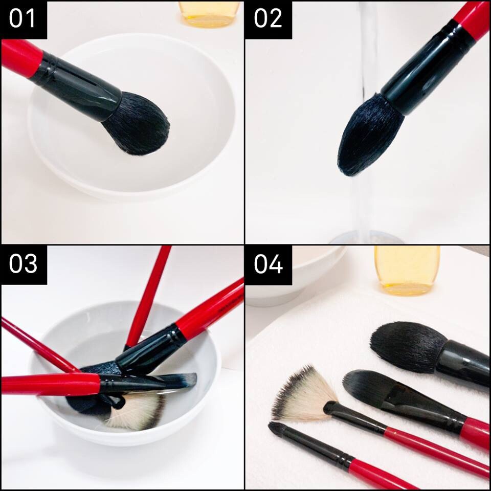Quick Way To Clean Brushes! 