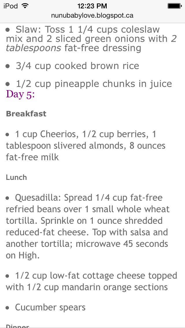 How To Lose Weight In 1 Month With a 7 Day Meal 