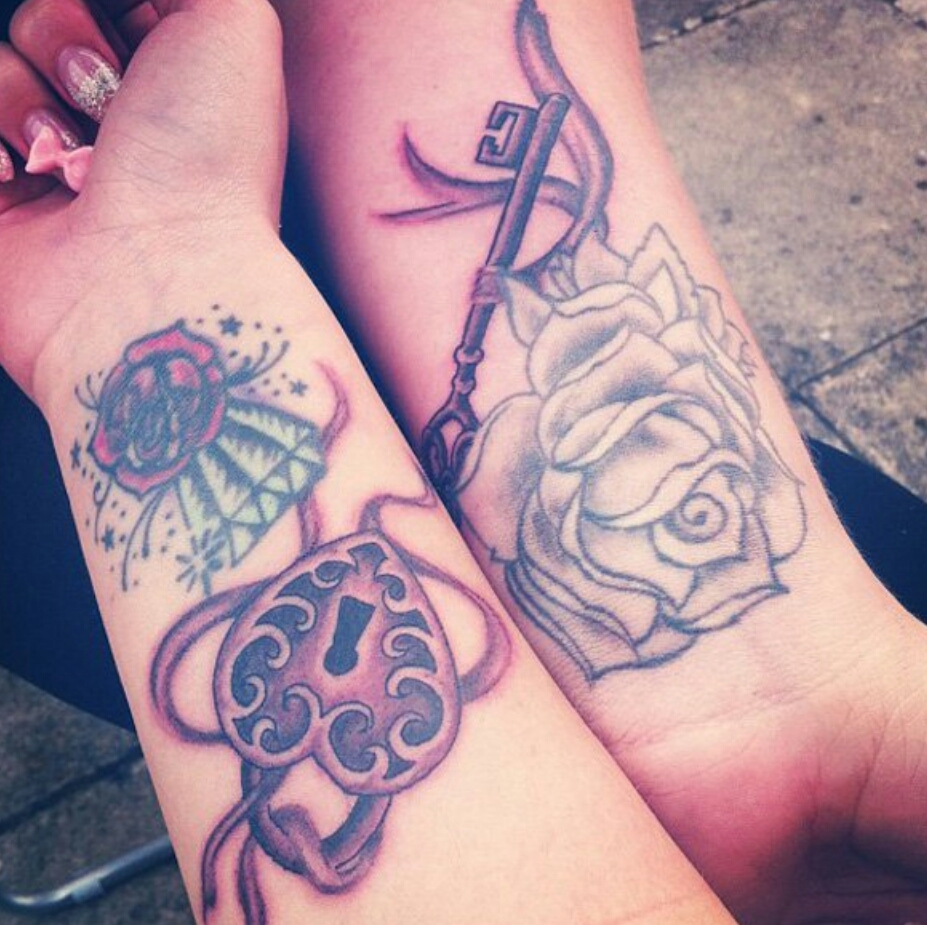    Lock And Key Tattoos!!!!