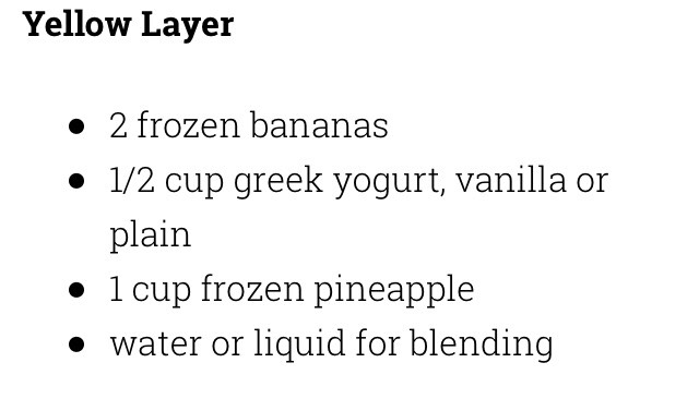  🍇🍓🍋Rainbow Smoothie🍉🍍🍏