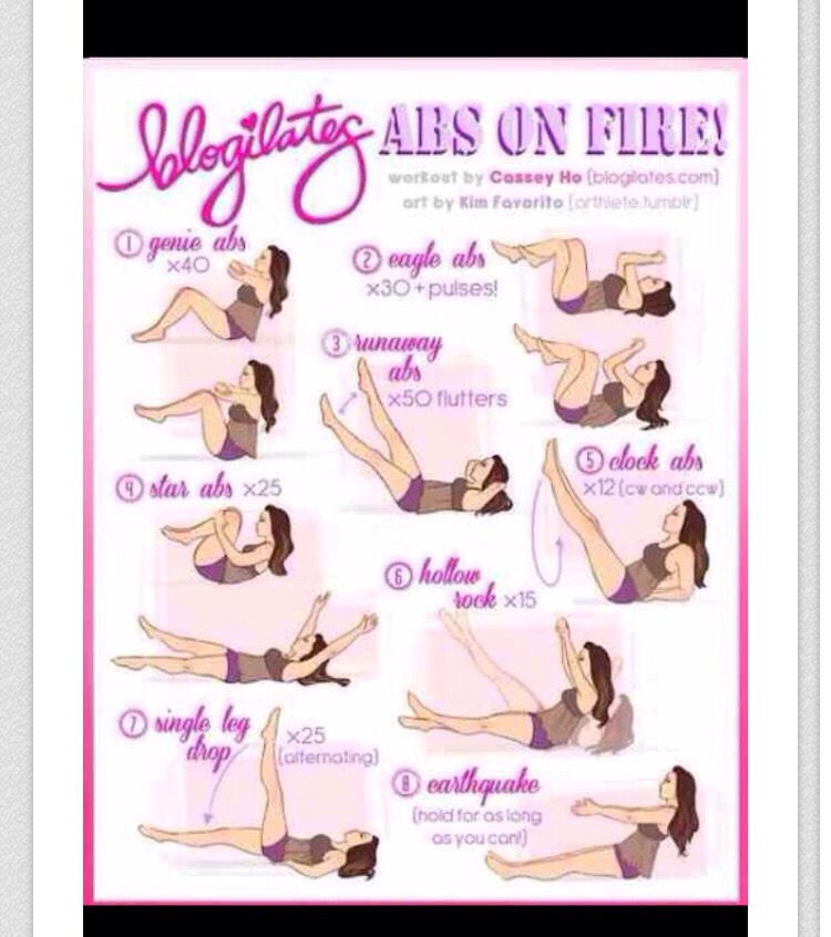 Abs-Twice a week