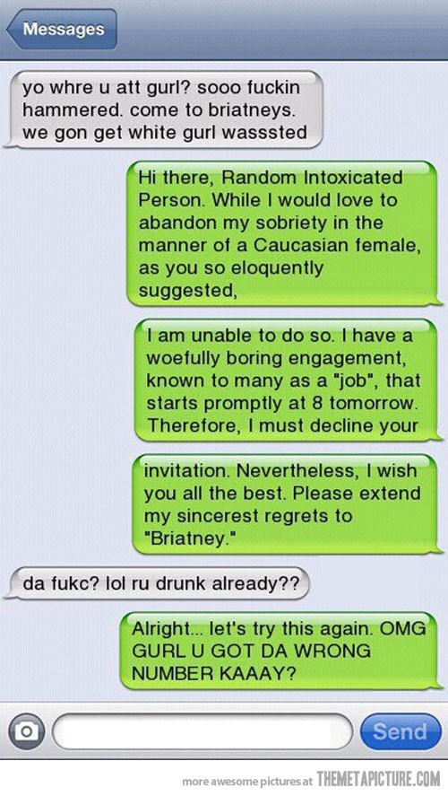 Funny Text Messages