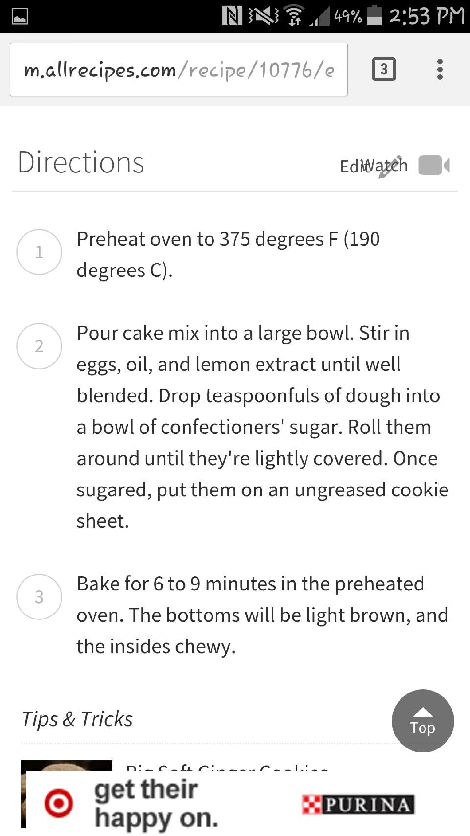 lemon cookies 