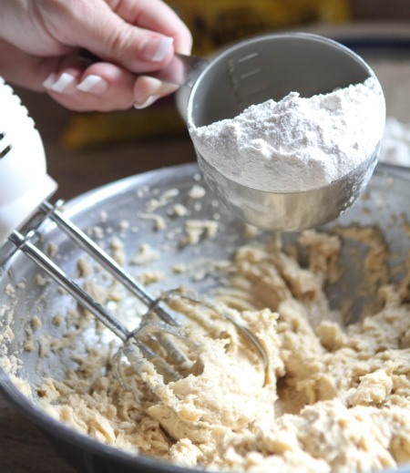 An the dry ingredients 
