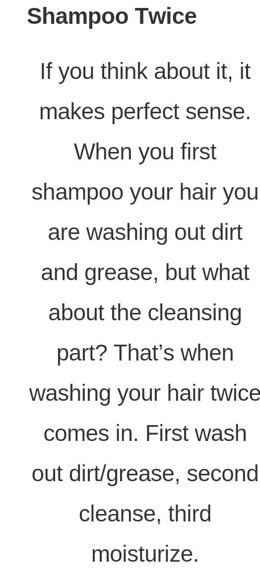 Best Hair Washing Tips For Healthy Hair!