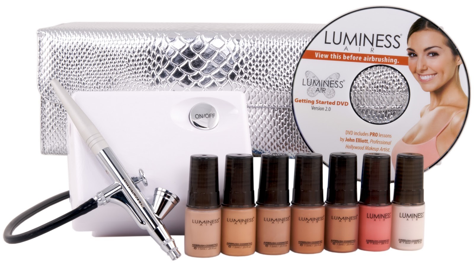 When using a sponge, brush, or fingers we are mixing our makeup with oils and bacteria. unless u use a new sponge everytime or disinfect after each use, you may be smearing bacteria on ur skin and possibly causing breakouts. A good foundation usually costs $40-60. So why not invest $150 in airbrush 
