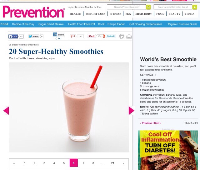 20 Super-Healthy Smoothies π