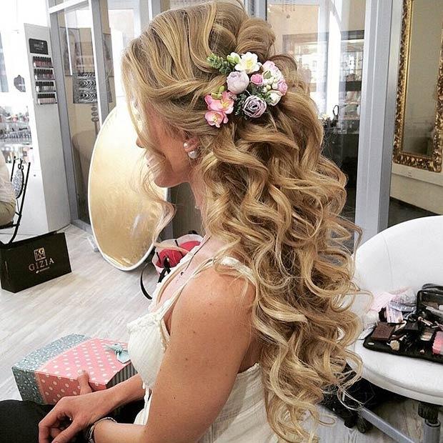 28 Trendy Wedding Hairstyles For Chic Brides!!!