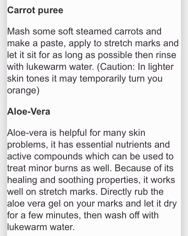 Home Remedies for Stretch Marks 😍