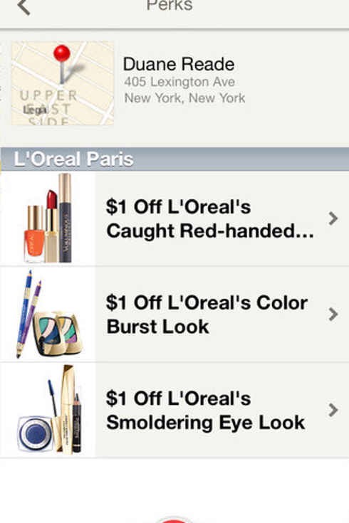 They also have coupons for beauty products listed by location and tutorials for how to use the products you buy. Available on iPhone and Android.