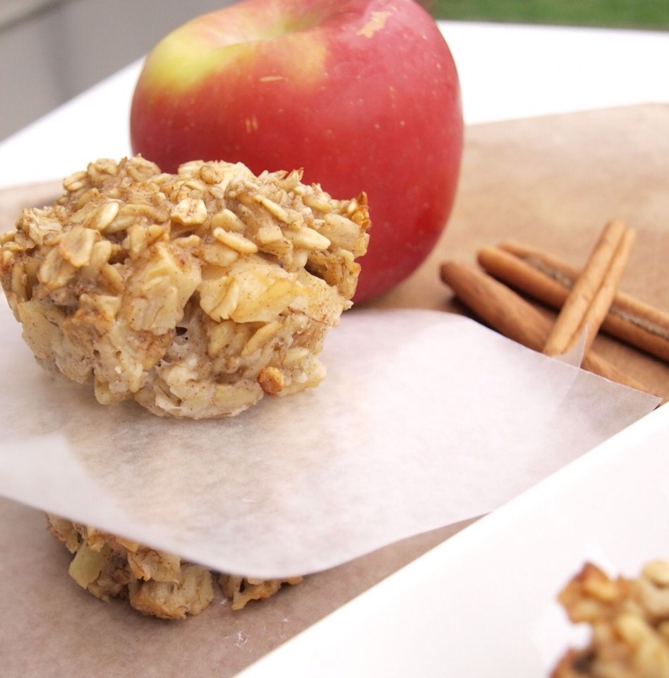 ๐๐Apple Cinnamon Baked Oatmeal Cups๐๐