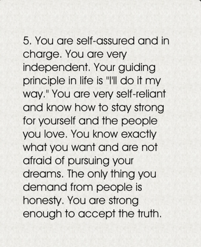 Personality Test (omg It Works So Well)
