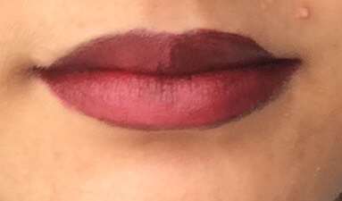 Blend with a lip brush