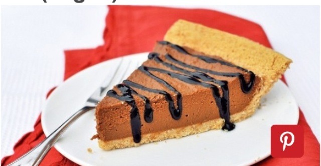 No-bake chocolate pumpkin pie 
(Vegan)