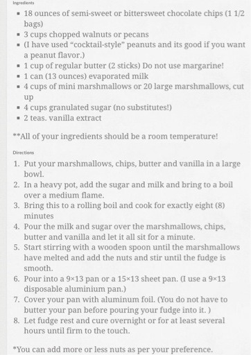 Sees Fudge Recipe 