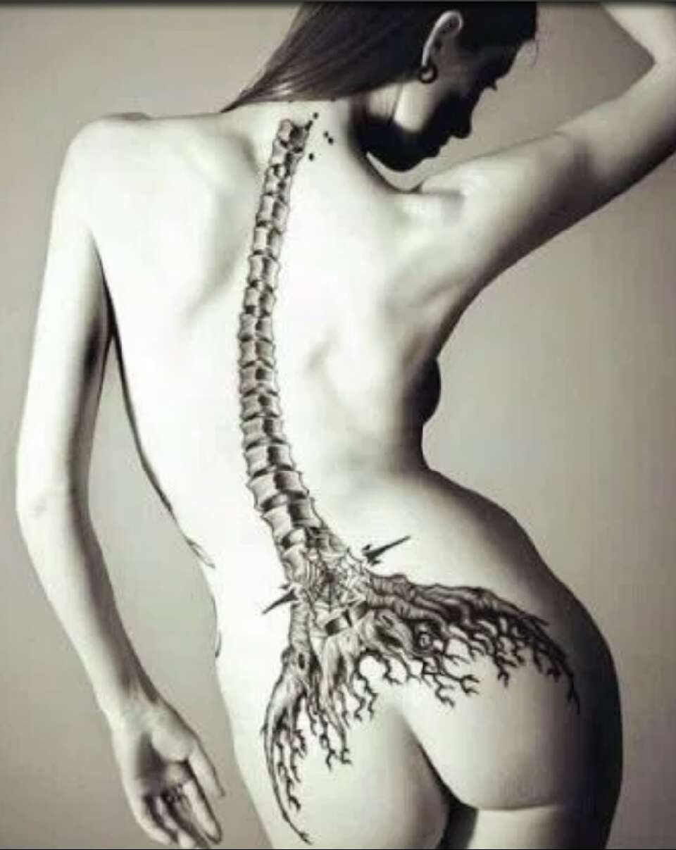 Spectacular Spine Tattoos !!!