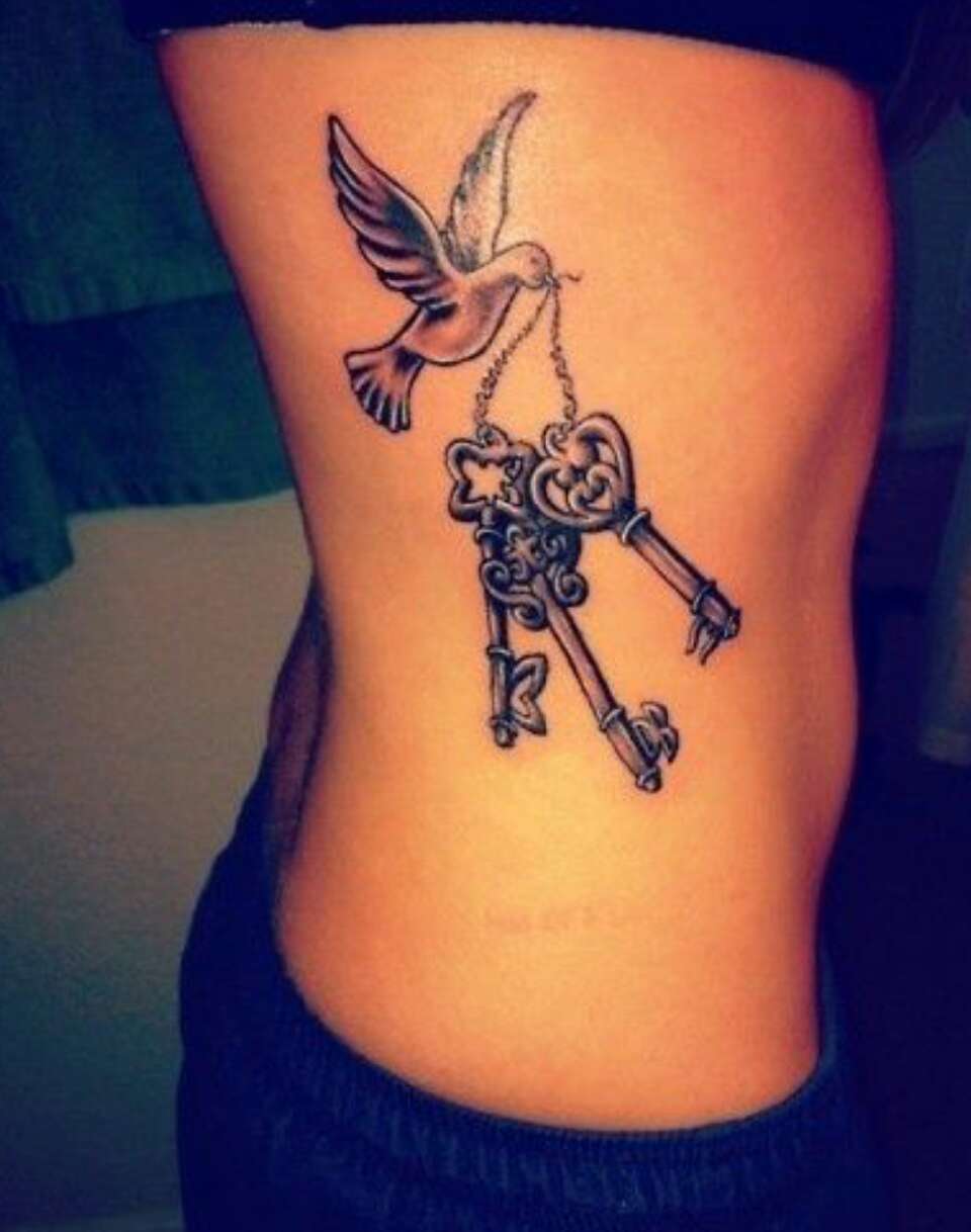    Lock And Key Tattoos!!!!