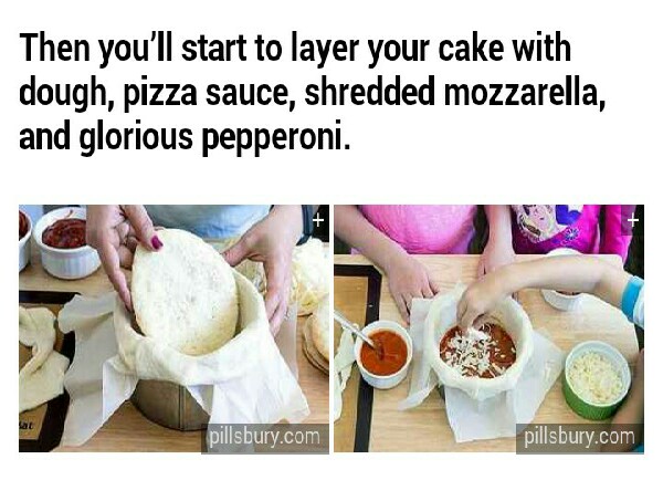 Pizza Cake!! :D