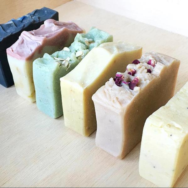 • Glycerin Soap (Melt and Pour): This type of Soap is translucent, softer than real soap, and made using what is called Melt and Pour. Melt and Pour is a soap base that can be melted, have a certain amount of additives added to it, and then be poured into a mold to be solidified and it’s done!