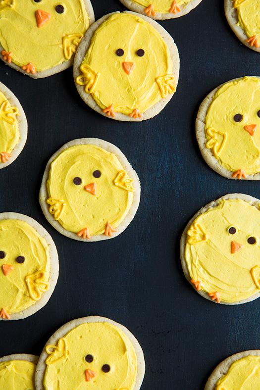 Chick Sugar Cookies 