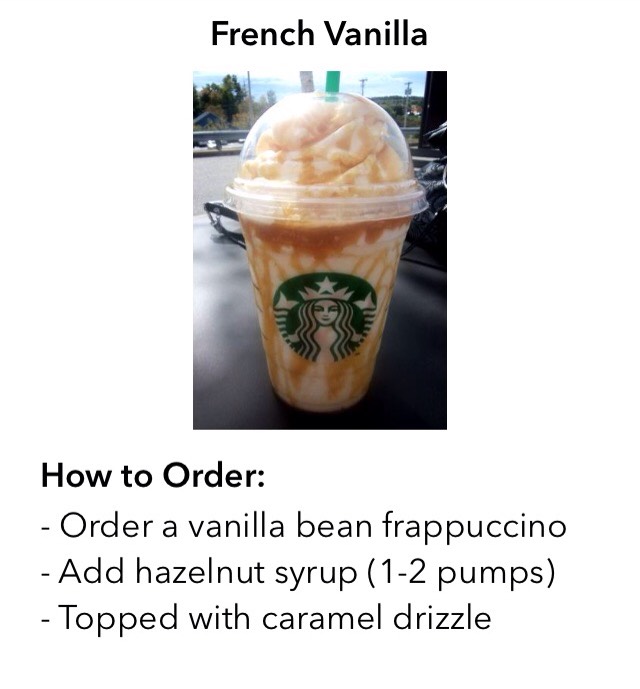 Starbucks Secret Frappes! 👈🏼