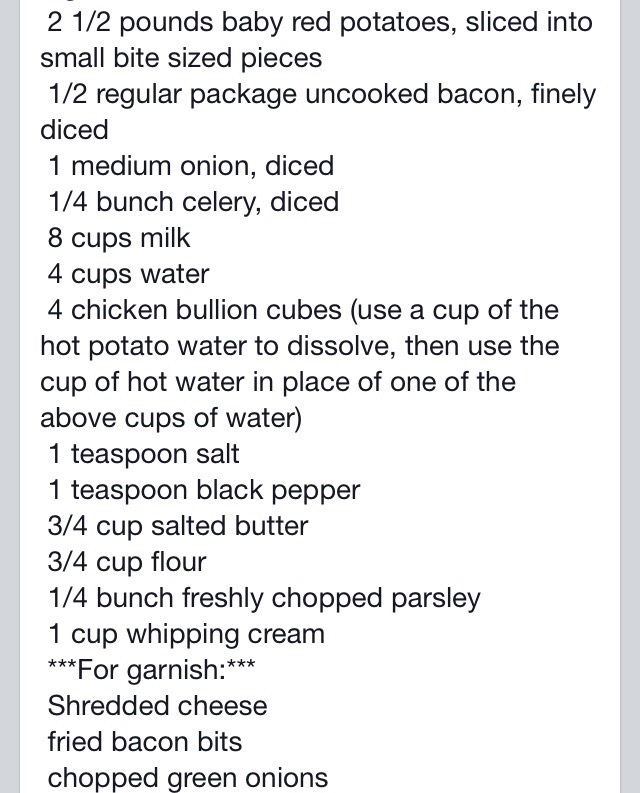 Potato Soup