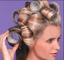 1. If You Want: Bombshell Volume
To get hair voluminous overnight, Oribe Hair Care Educator Adam Livermore suggests first spraying volumizing spray, such as Oribe Volumista on your clean hair and then blow dry.Then whack a few big hot rollers in it, and kick back and watch 'Grey's Anatomy'