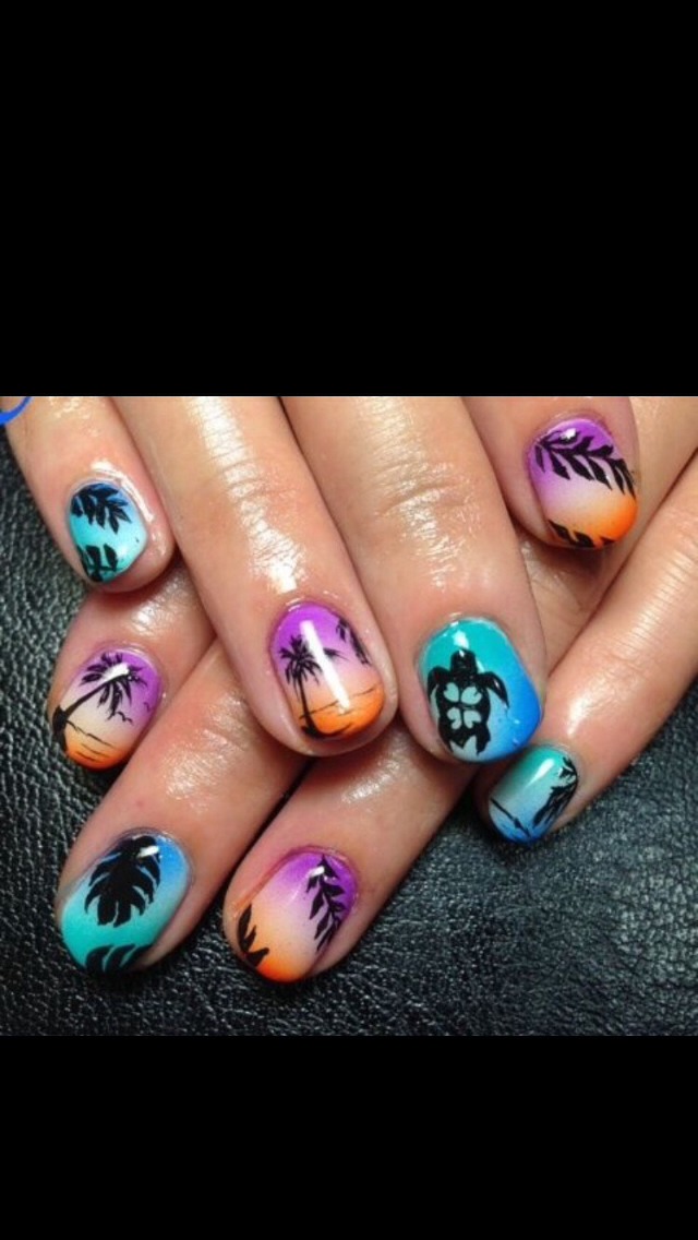 ☀️💦Summer Nails🌺☀️