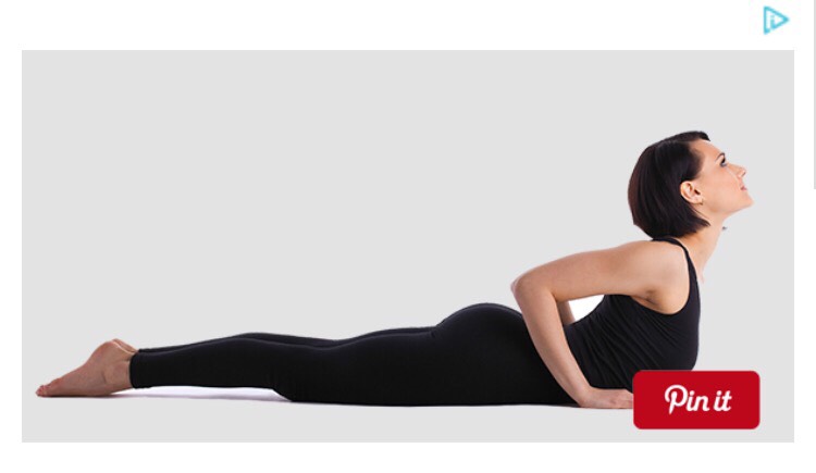2. Cobra pose 