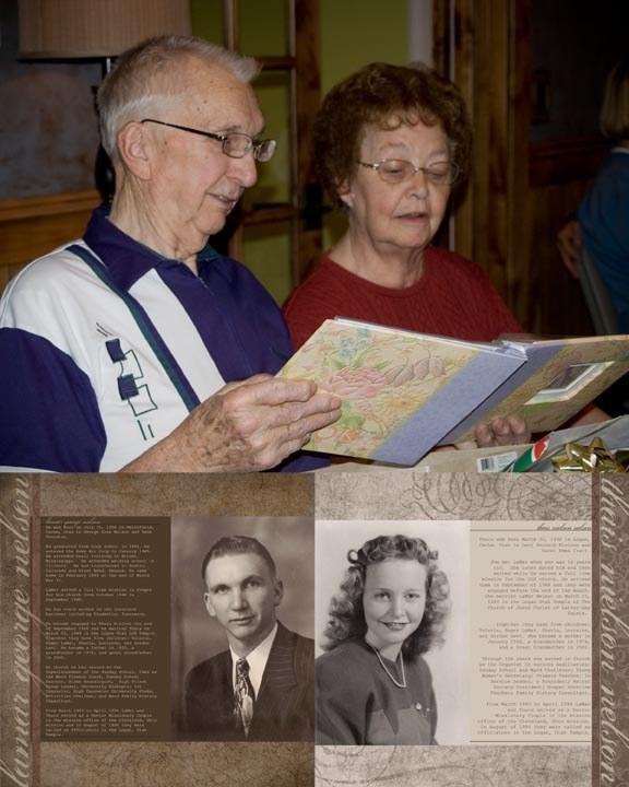 A family history scrapbook.