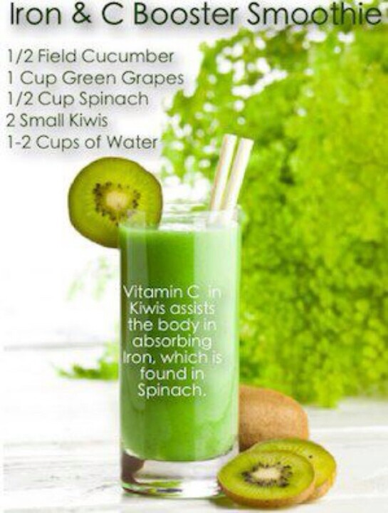6.Iron and C Booster Smoothie