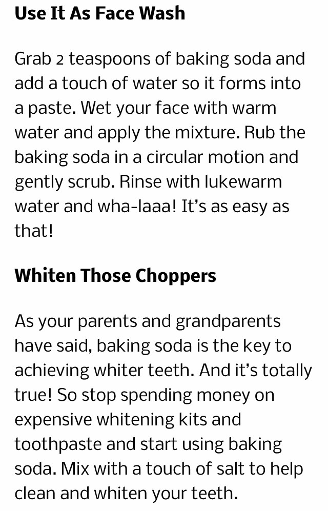 5 Amazing Beauty Uses for Baking Soda