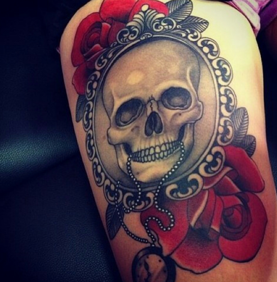 Beautiful Skull Tattoos For Women!