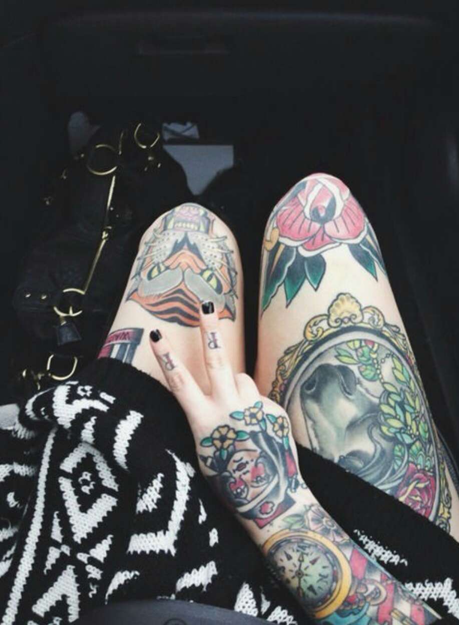 Beautiful Leg Sleeves!