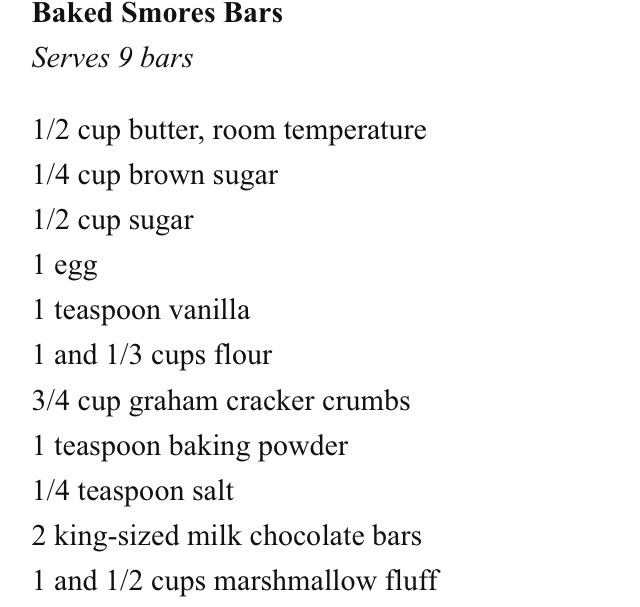 Baked S'mores Bars 🍫