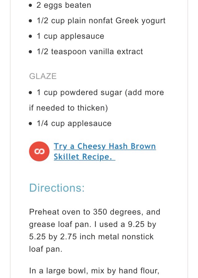 Glazed Apple Cinnamon Oatmeal Bread